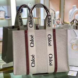 Chloe Medium Woody Tote Bag